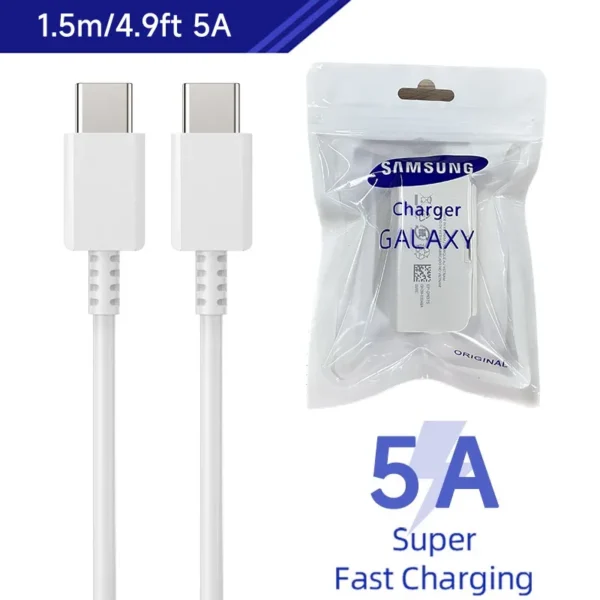 Samsung 45W USB-C PD Fast Charger Cable – 1M to 2M - Image 14