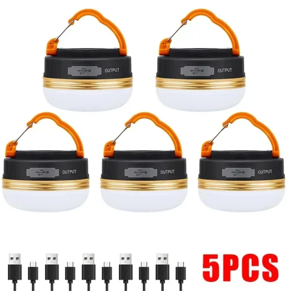 USB Rechargeable 10W COB+LED Camping Lantern - Image 8