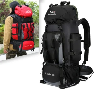 90L Waterproof Hiking Backpack - Large Capacity Rucksack for Outdoor Adventures
