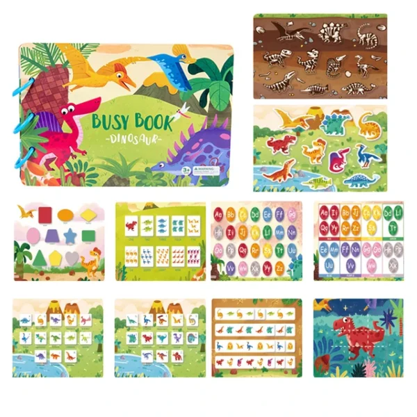 Montessori Baby Busy Book – Early Learning Toy for Toddlers - Image 62
