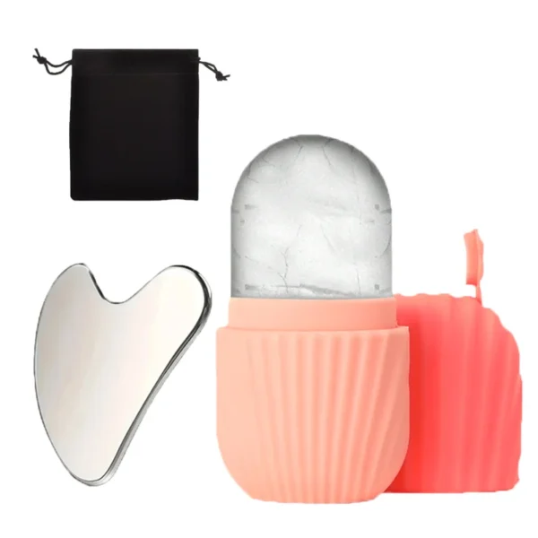 Ice Face Roller & Gua Sha Set – Skin Care Tools