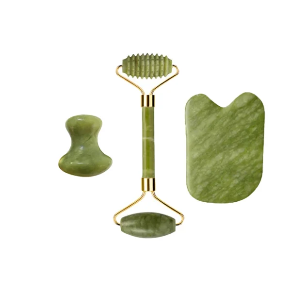 Natural Jade Roller & Gua Sha Massage Set - Image 10