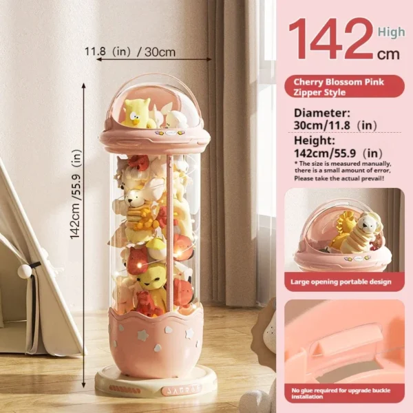 Astronaut Doll Storage Box – Plush Toy Organizer Bin - Image 7