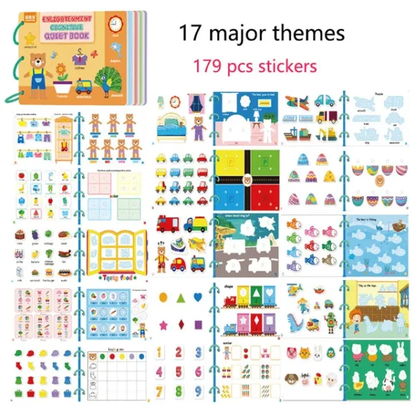 Montessori Baby Busy Book – Early Learning Toy for Toddlers - Image 66