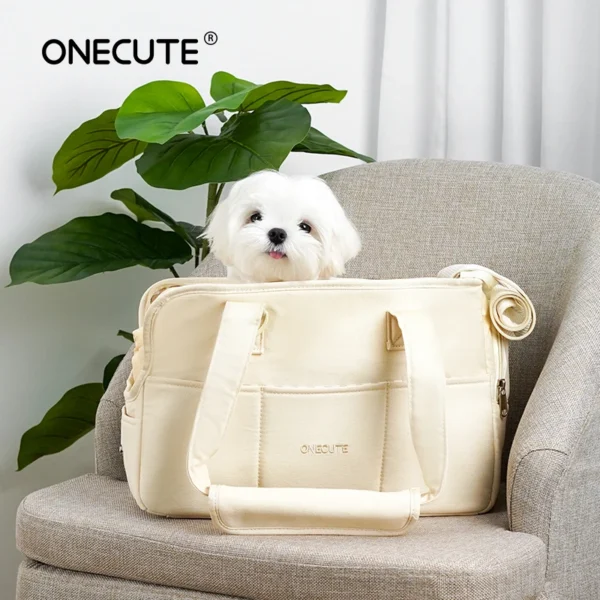 Portable Dog & Cat Carrier Bag – Shoulder Sling for Small Dogs - Image 5