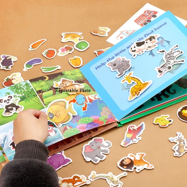 Montessori Baby Busy Book – Early Learning Toy for Toddlers - Image 4