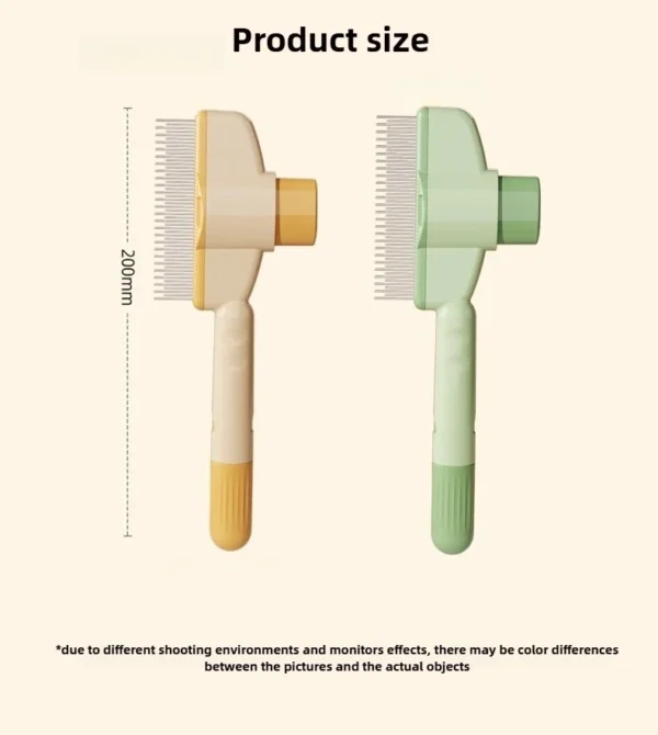 Self-Cleaning Cat & Dog Comb – Flea & Hair Removal Brush - Image 20