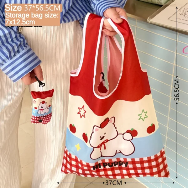 Eco-Friendly Foldable Shopping Bag – Large Capacity - Image 10