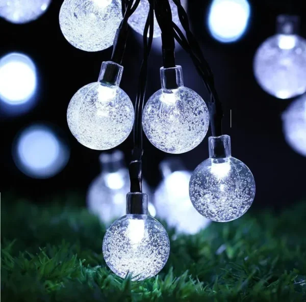 3M Solar Crystal Ball LED String Lights – 20 LED - Image 7