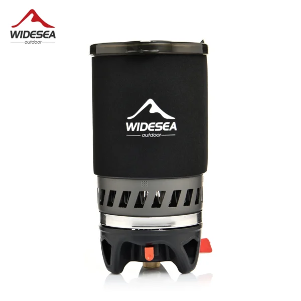 Widesea Camping Cooking System with Gas Stove & Pot - Image 7