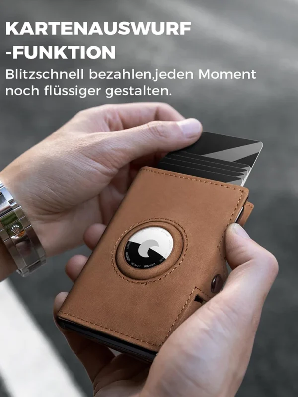 YATBEST RFID Anti-Theft Leather Wallet with Coin Pocket - Image 5