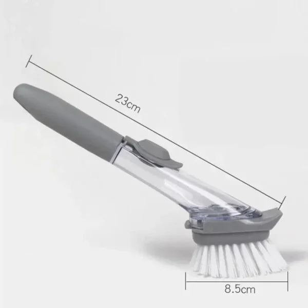 Refillable Kitchen Cleaning Brush with Soap Dispenser - Image 6