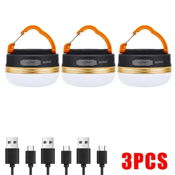 USB Rechargeable 10W COB+LED Camping Lantern - Image 7