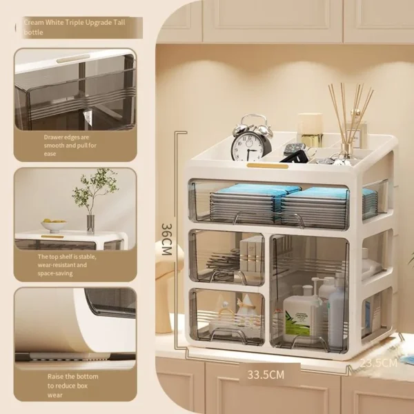 Large-Capacity Drawer Medicine Storage Box Organizer - Image 9