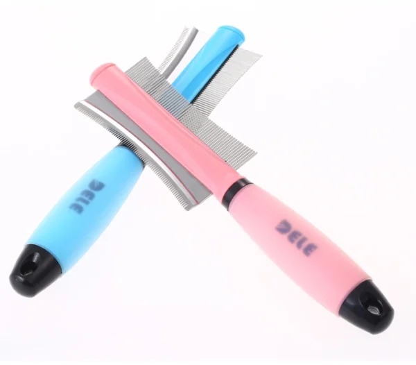 Double-Sided Pet Hair Comb – Easy Deshedding Brush for Cats & Dogs - Image 20