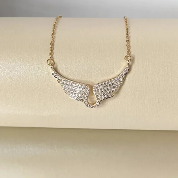 Premium Women’s Angel Wings Pendant Necklace Jewelry - Image 5