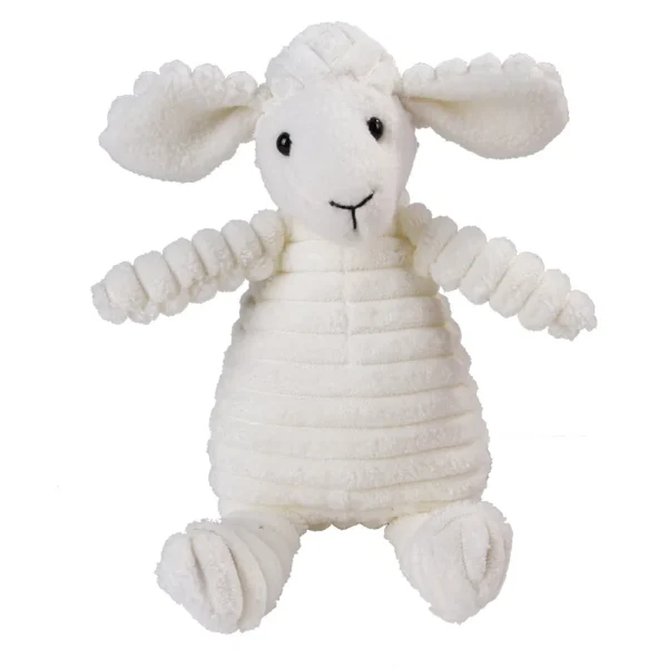 Corduroy Plush Dog Toy – Molar Training & Squeaky Fun - Image 11