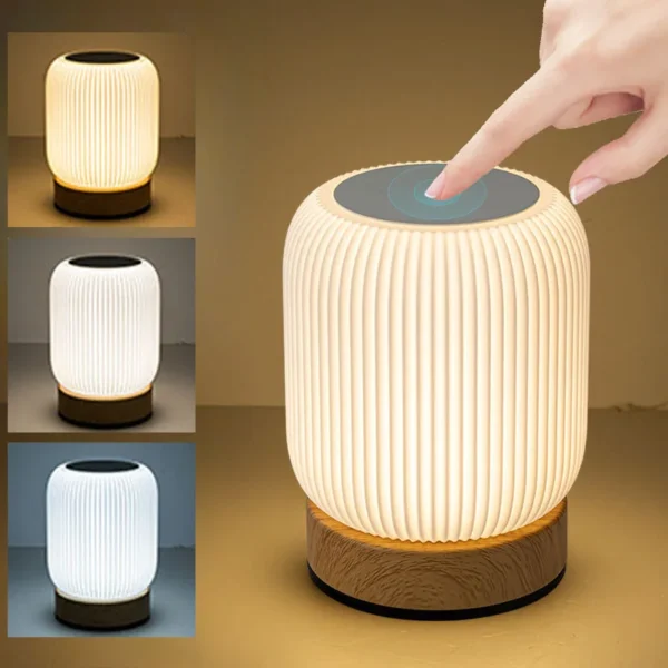 Rechargeable Touch Night Light with 3 Colours
