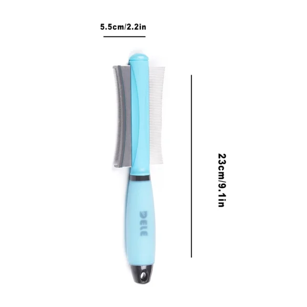 Double-Sided Pet Hair Comb – Easy Deshedding Brush for Cats & Dogs - Image 7