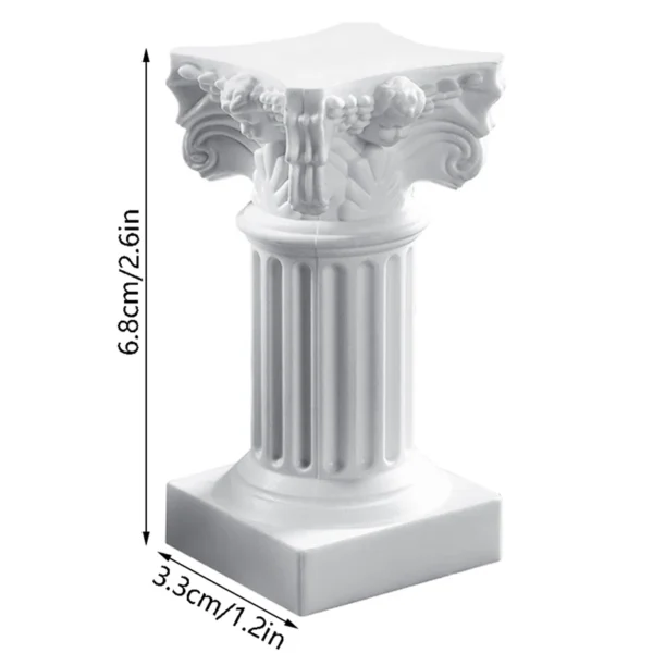 Roman Pillar Greek Column Pedestal Candle Stand - Image 6