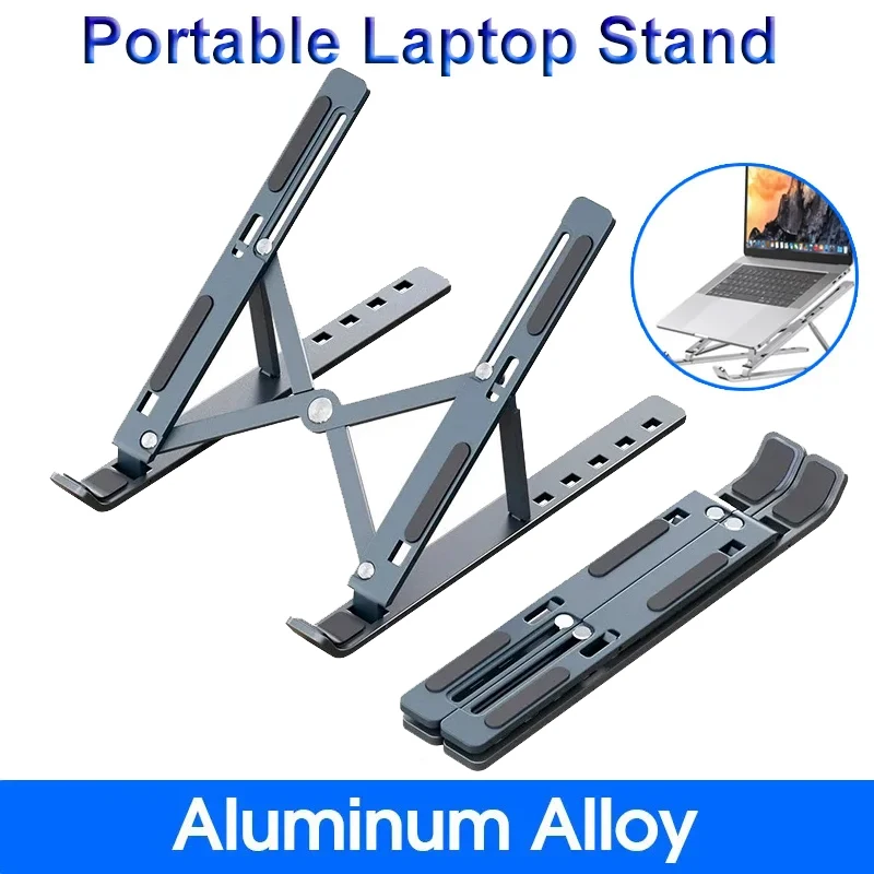 Adjustable Foldable Aluminum Laptop Stand