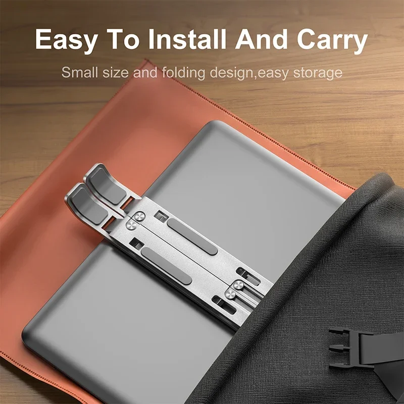 Adjustable Aluminum Laptop Stand – Portable & Non-Slip - Image 15