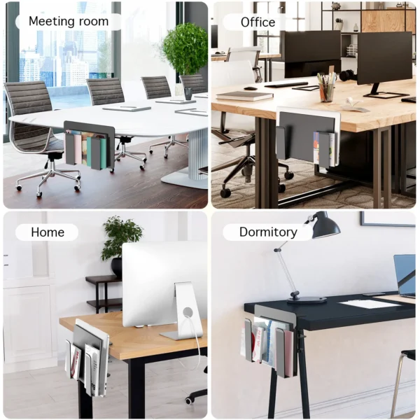 Aluminium Laptop Storage Stand with Charging Tray - Image 13