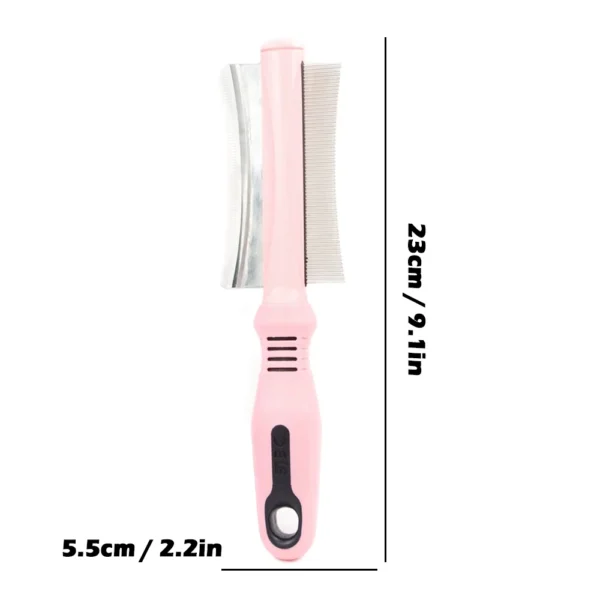 Double-Sided Pet Hair Comb – Easy Deshedding Brush for Cats & Dogs - Image 8