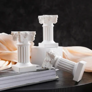 Roman Pillar Greek Column Pedestal Candle Stand