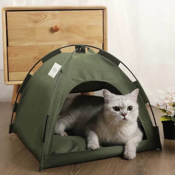 Cozy Pet Tent Bed for Cats – Warm Winter Sofa & Cushion - Image 13