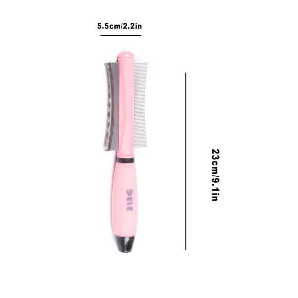 Double-Sided Pet Hair Comb – Easy Deshedding Brush for Cats & Dogs - Image 10