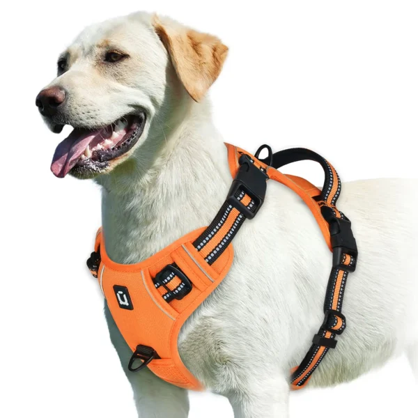 No Pull Dog Harness – Adjustable Soft Padded Pet Vest - Image 14