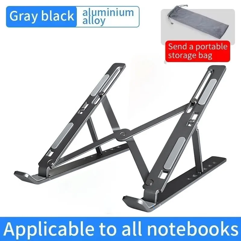 Adjustable Foldable Laptop & Tablet Stand with Heat Sink - Image 9