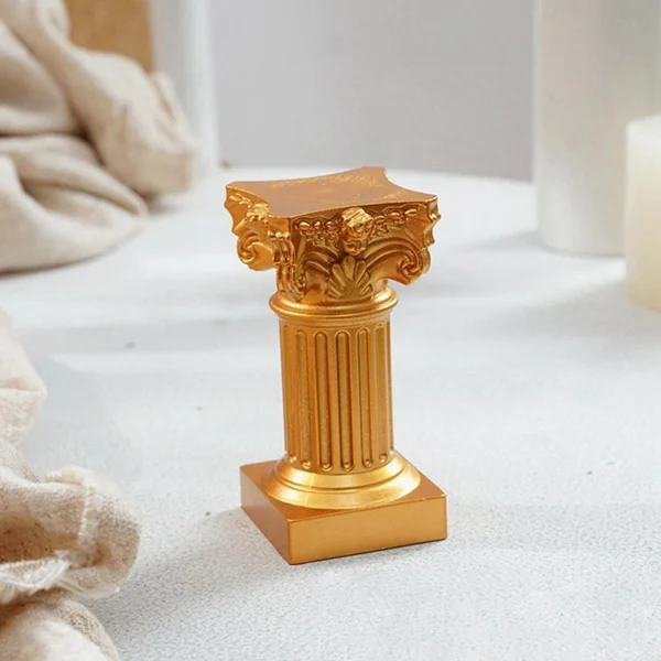 Roman Pillar Greek Column Pedestal Candle Stand - Image 14