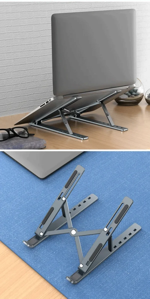 Adjustable Foldable Aluminum Laptop Stand - Image 19