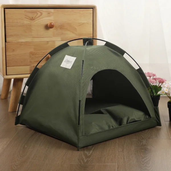 Cozy Pet Tent Bed for Cats – Warm Winter Sofa & Cushion - Image 6