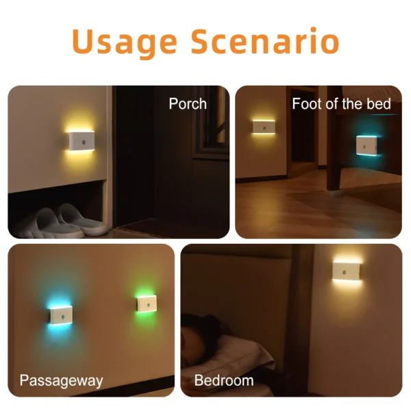 LED Motion Sensor Night Light with 3 Modes - Image 5