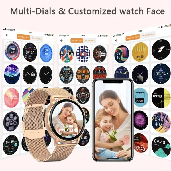 MEVADEN Y22 Bluetooth Smartwatch with Call & Fitness Tracker - Image 7