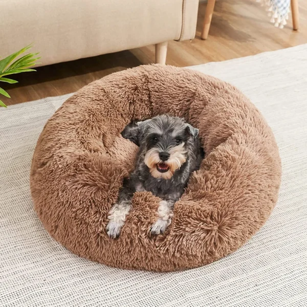 Super Soft Round Pet Bed for Dogs & Cats – 40–90cm Plush - Image 32