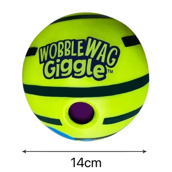 Interactive Dog Ball Toy – Wobble Wag Glow & Squeak - Image 22