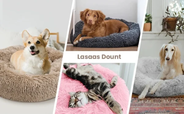 Super Soft Round Pet Bed for Dogs & Cats – 40–90cm Plush - Image 28