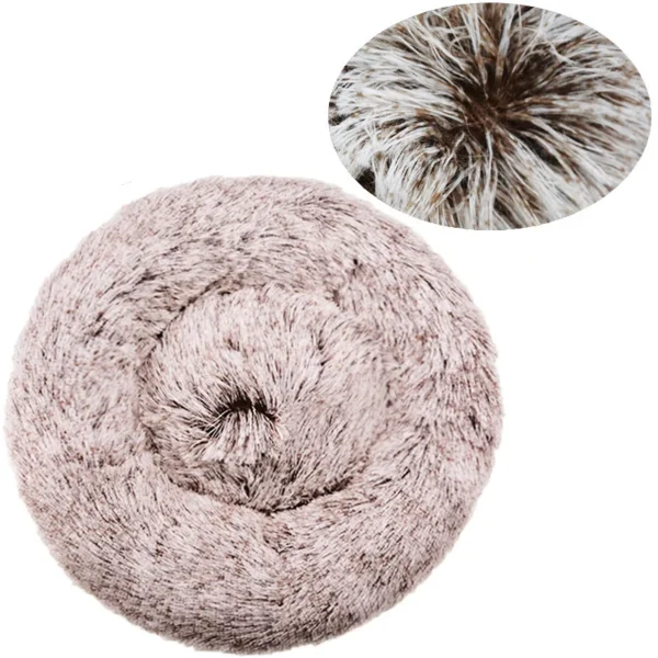 Super Soft Round Pet Bed for Dogs & Cats – 40–90cm Plush - Image 18