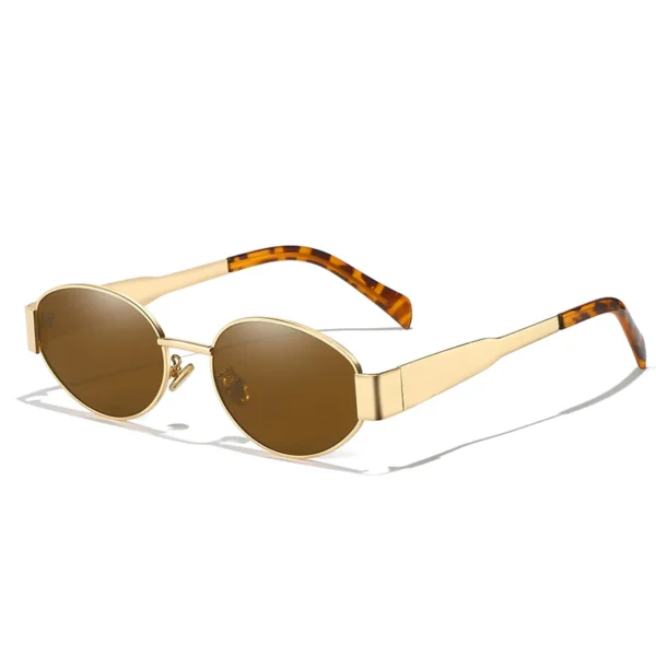 Blanche Michelle Oval UV400 Sunglasses for Women & Men - Image 3