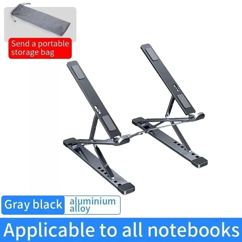 Adjustable Foldable Laptop & Tablet Stand with Heat Sink - Image 7