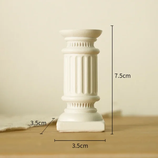 Roman Pillar Greek Column Pedestal Candle Stand - Image 13