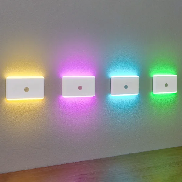 LED Motion Sensor Night Light with 3 Modes