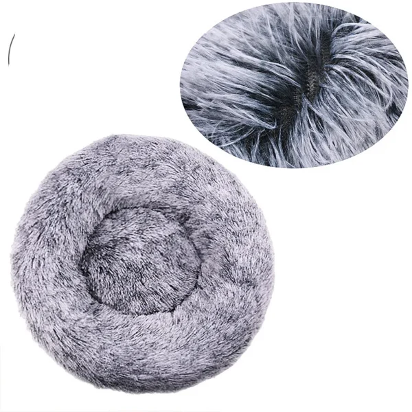 Super Soft Round Pet Bed for Dogs & Cats – 40–90cm Plush - Image 13