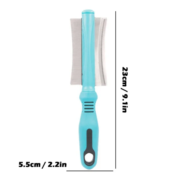 Double-Sided Pet Hair Comb – Easy Deshedding Brush for Cats & Dogs - Image 11